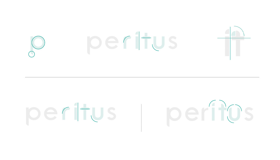 le nouveau logo créé pour Peritus Formation